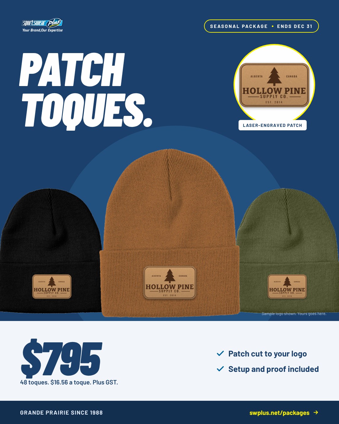 The Patch Toque Drop